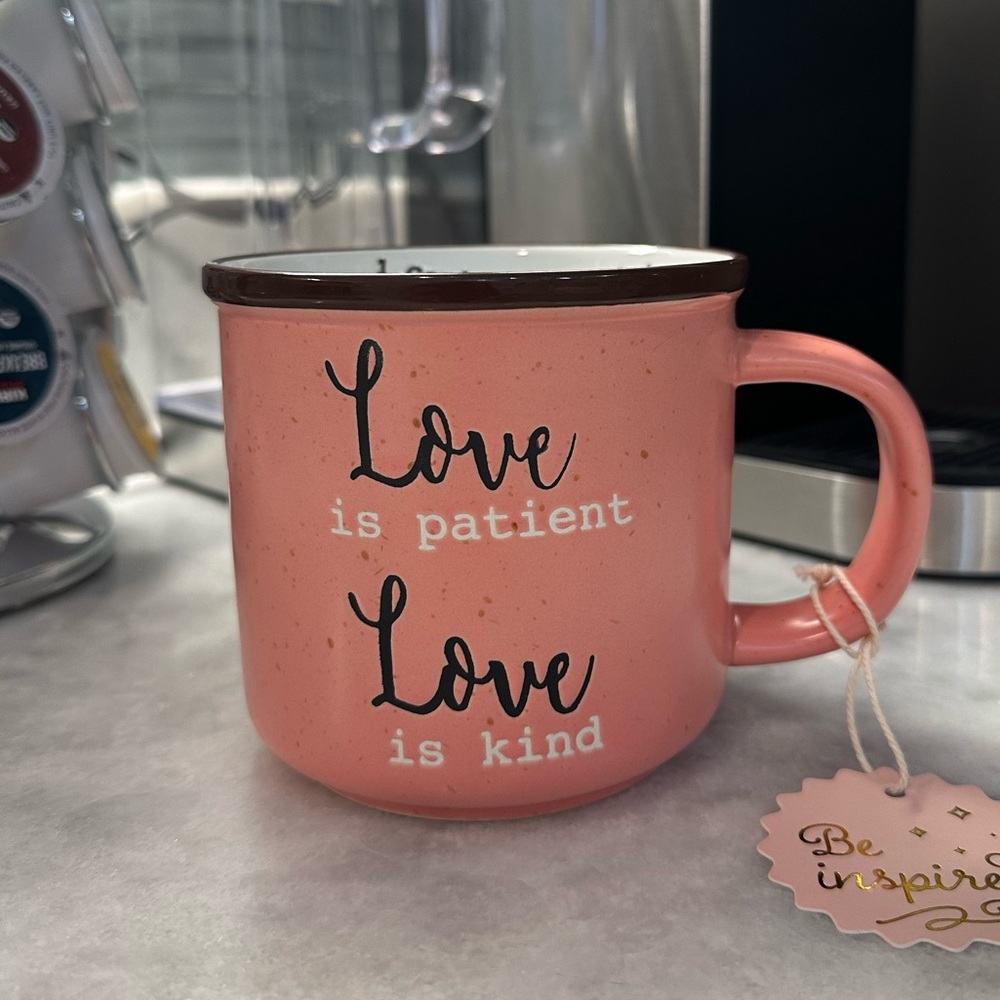 Scripture Collection Love is Patient Love is Kind Mug